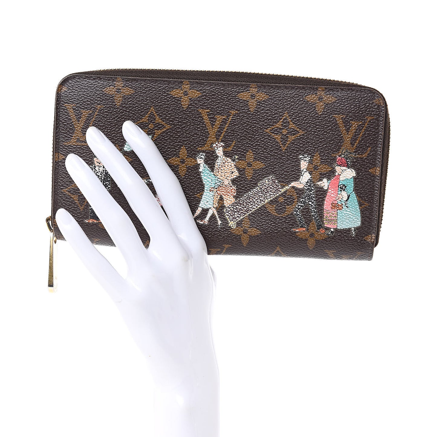 Monogram Illustre Zippy Wallet Rose