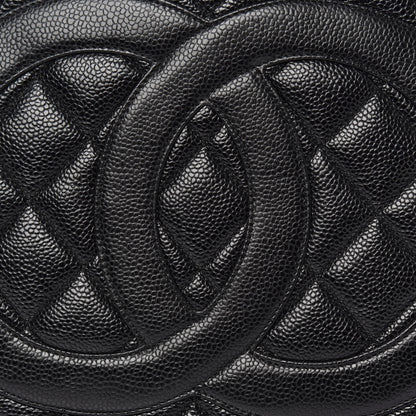 Chanel Caviar Quilted Medallion Tote Black 9 of 9