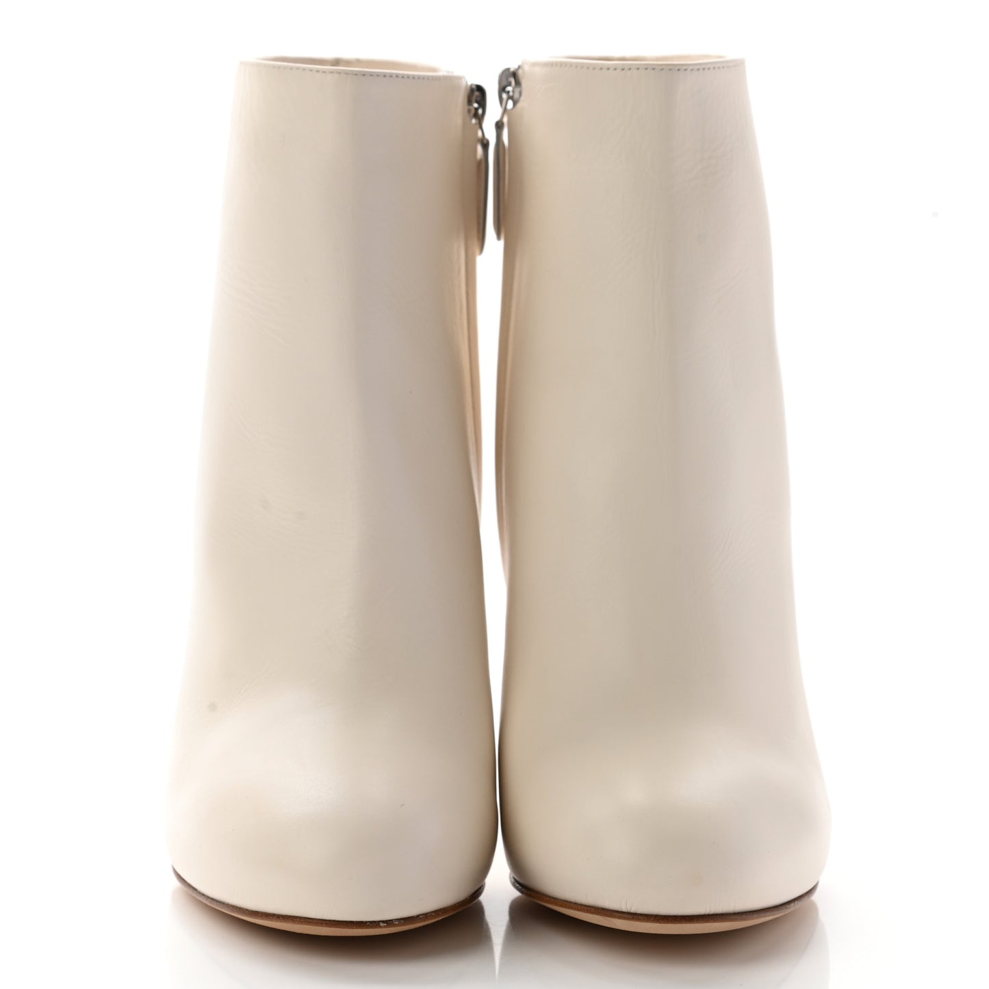 Calfskin Short Boots 40 White