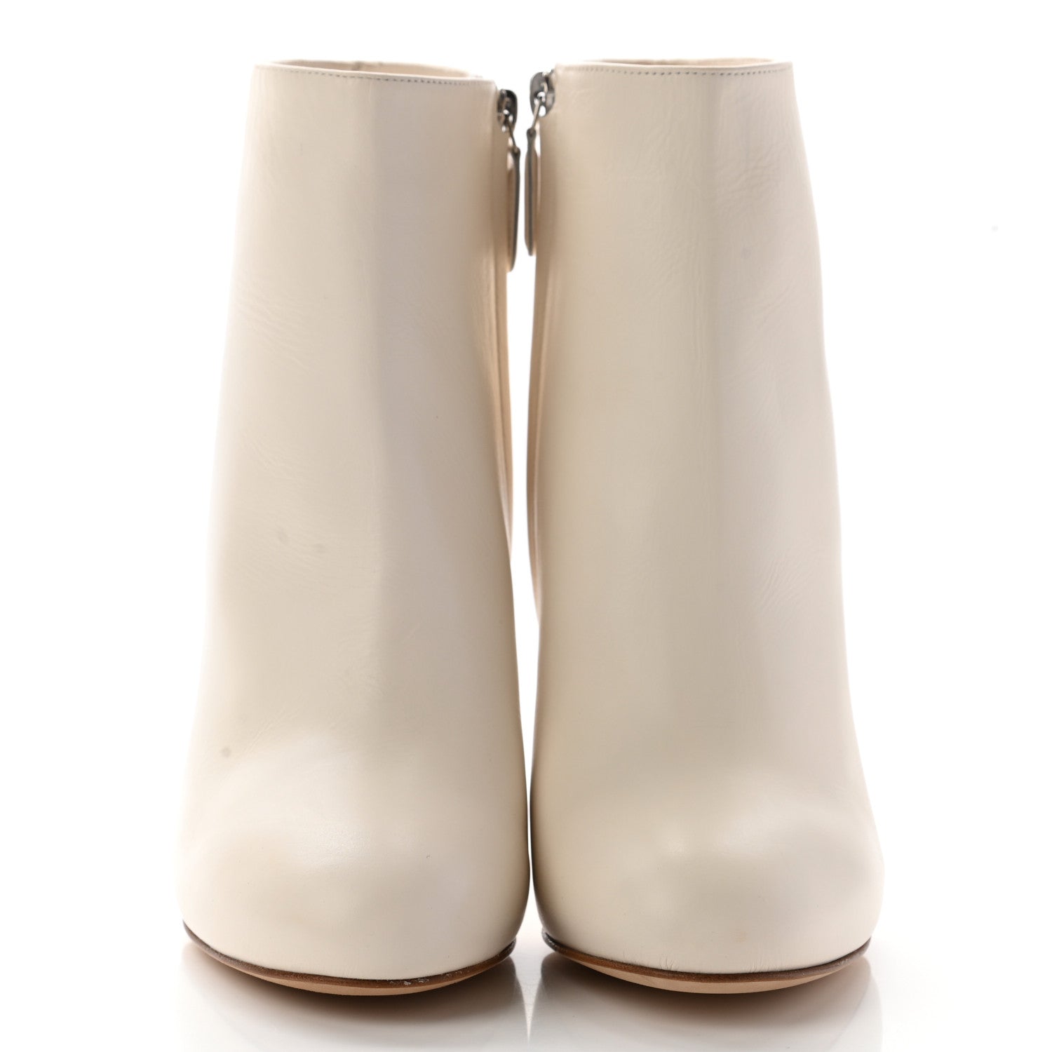 Chanel Calfskin Short Boots 40 White 2 of 12