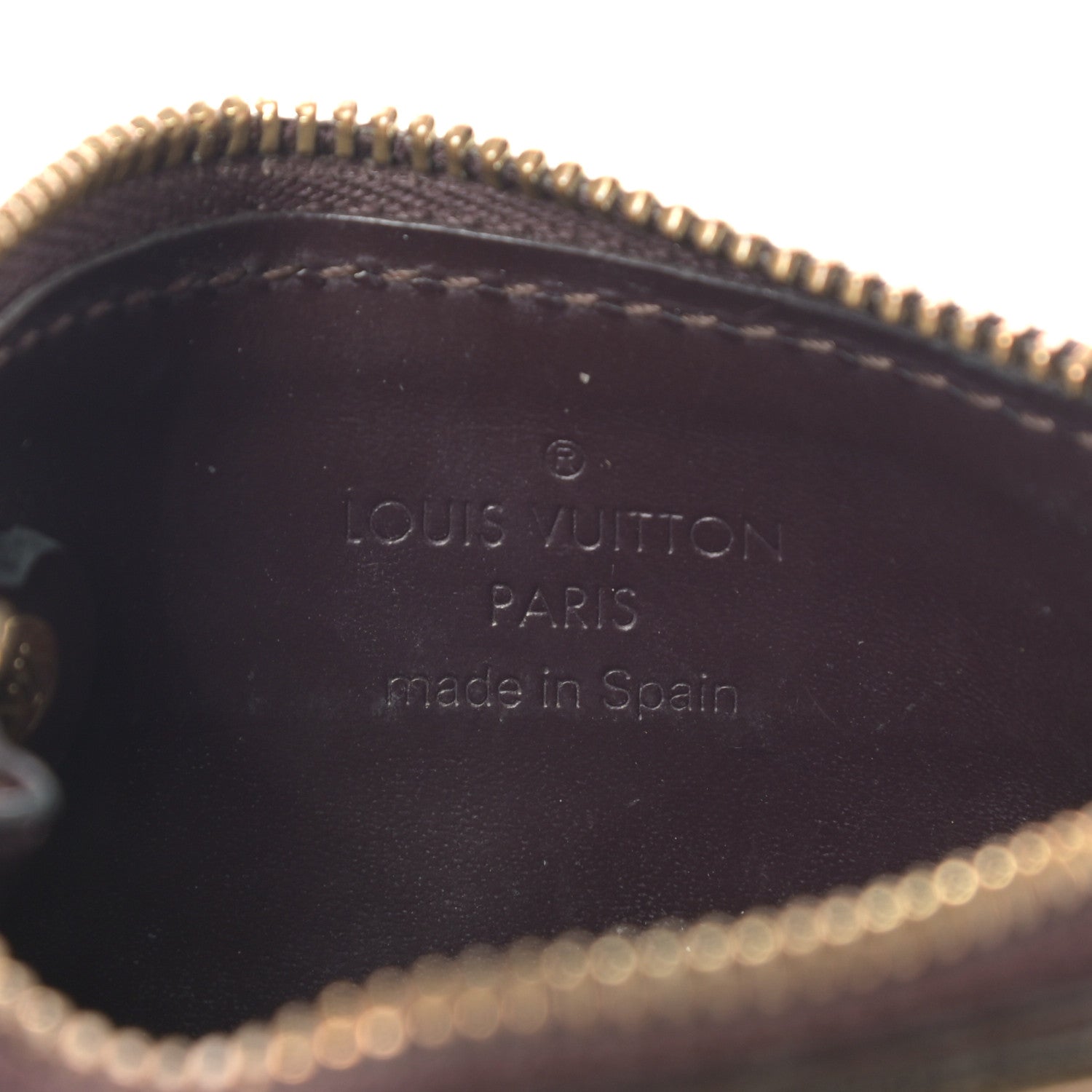 Louis Vuitton Vernis Key Pouch Amarante 6 of 10