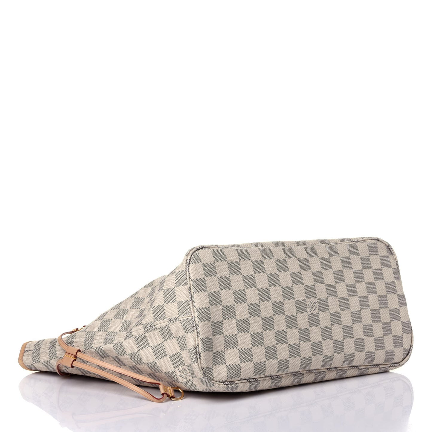 Damier Azur Neo Neverfull MM Rose Ballerine