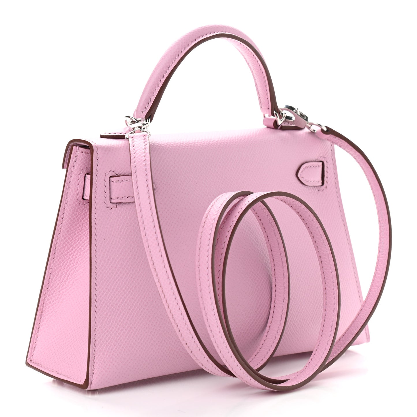 Epsom Mini Kelly Sellier 20 Mauve Sylvestre