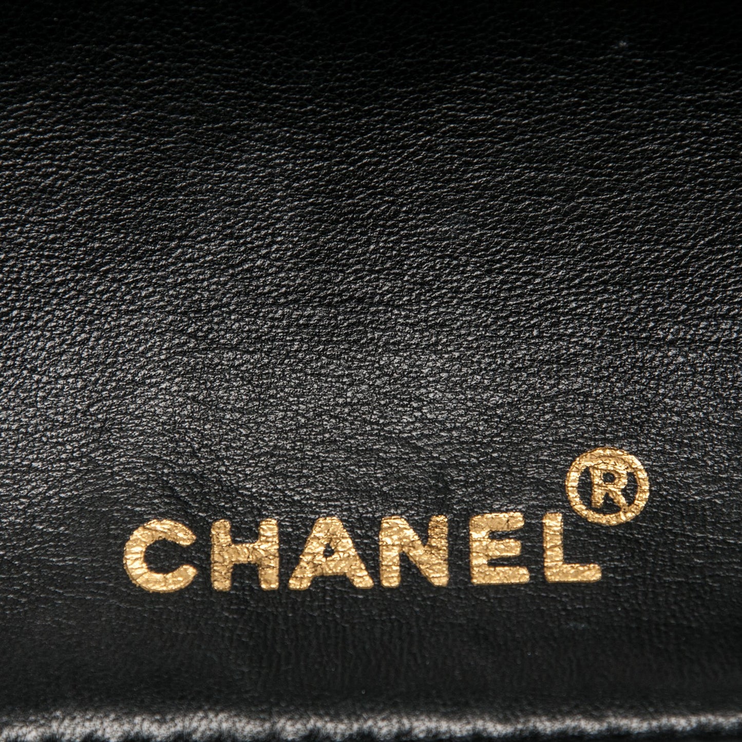 Lambskin Quilted Small Single Flap Black