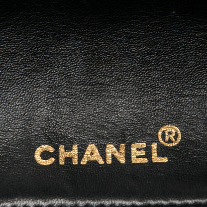 Chanel Lambskin Quilted Small Single Flap Black 7 of 10