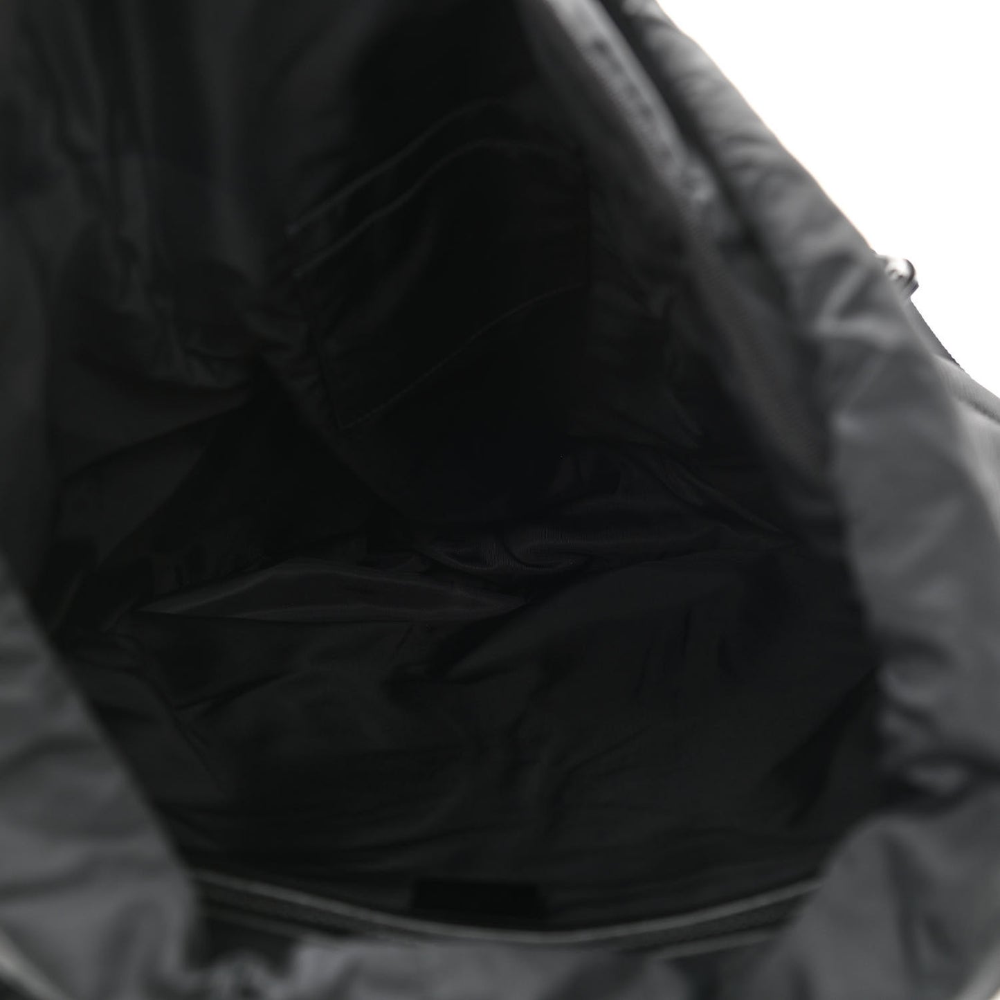 Techno Canvas Web Double Buckle Backpack Black