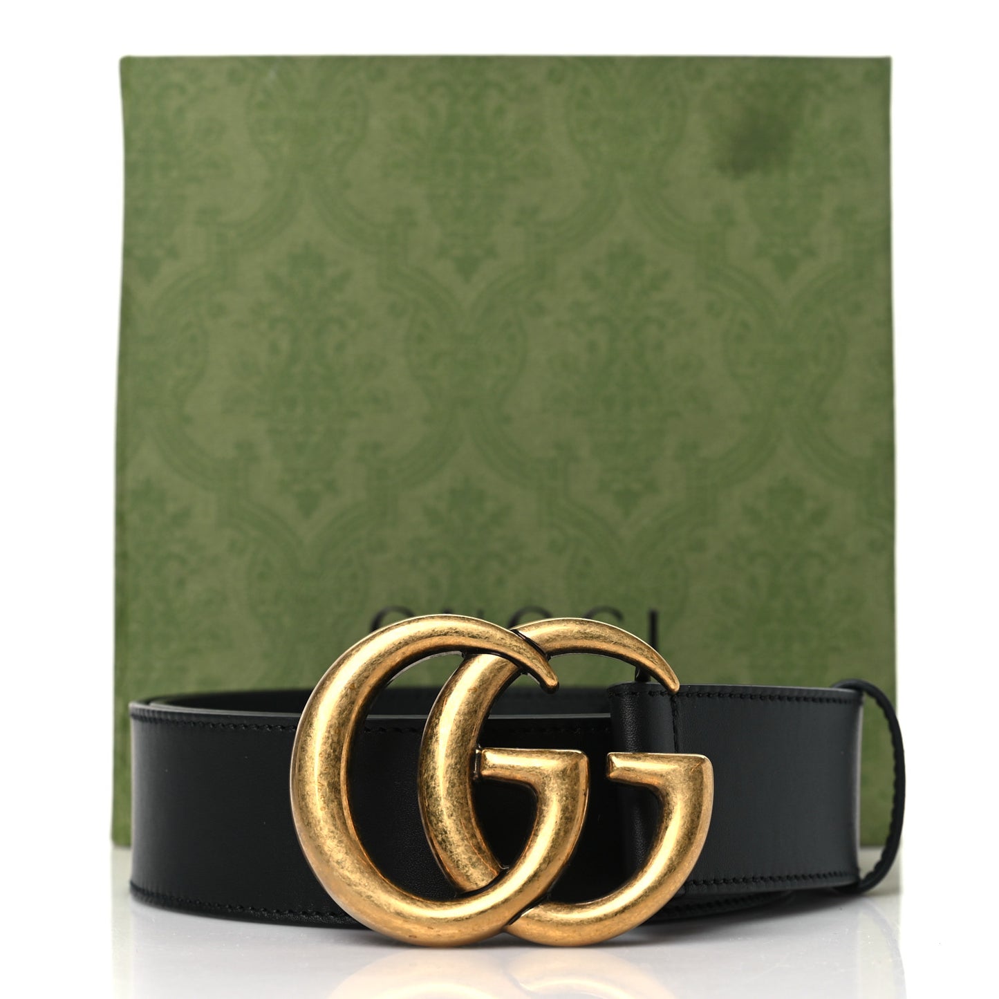 Calfskin Double G 40mm Belt 90 36 Black