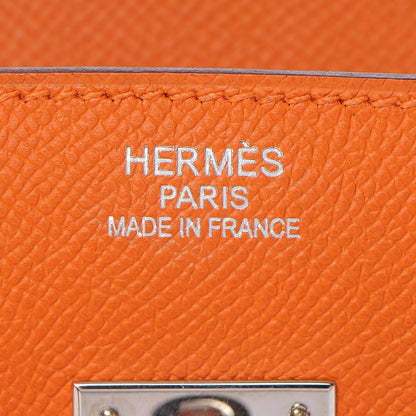 Hermes Epsom Birkin 35 Orange 16 of 37