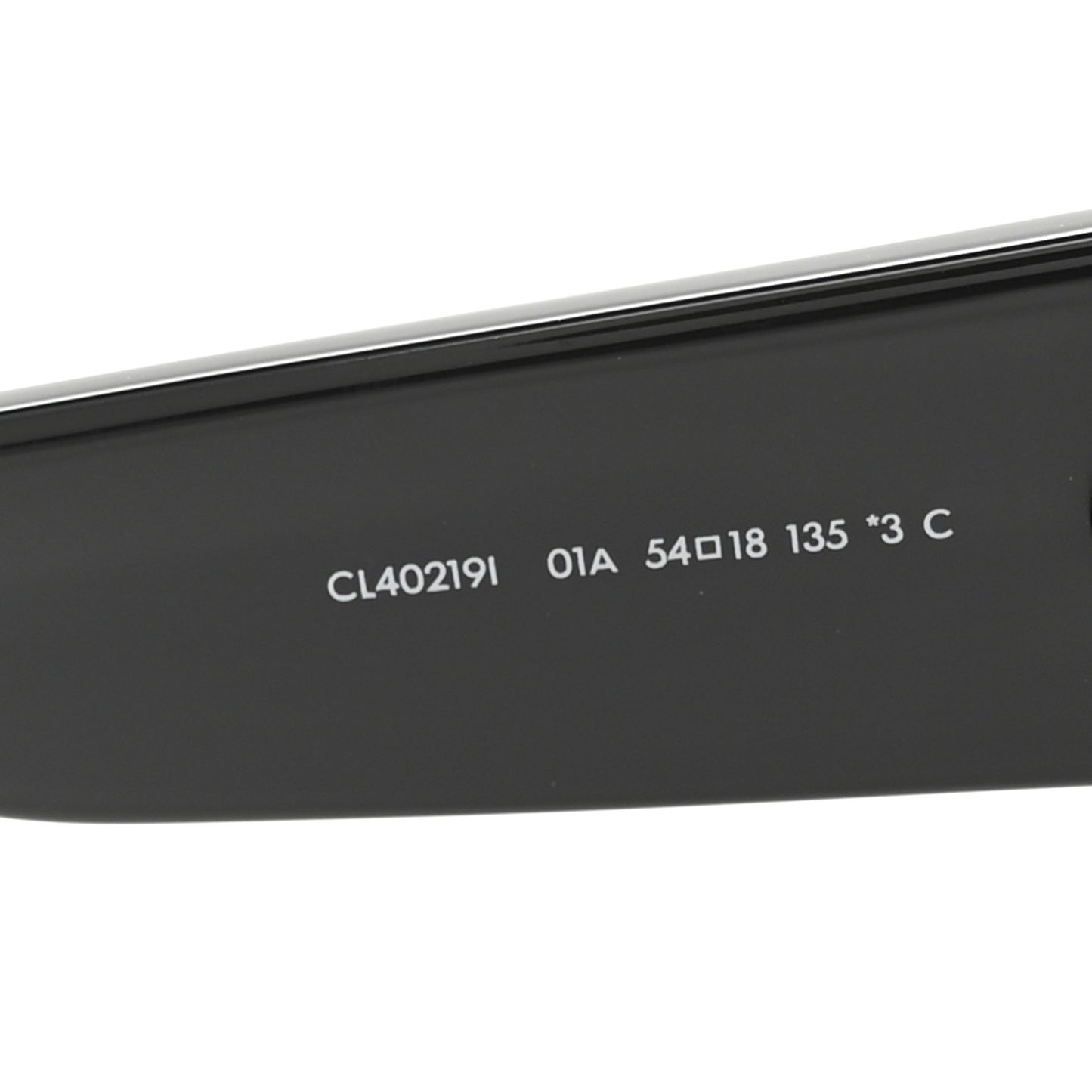 Acetate Polarized Square Sunglasses CL40219I Black