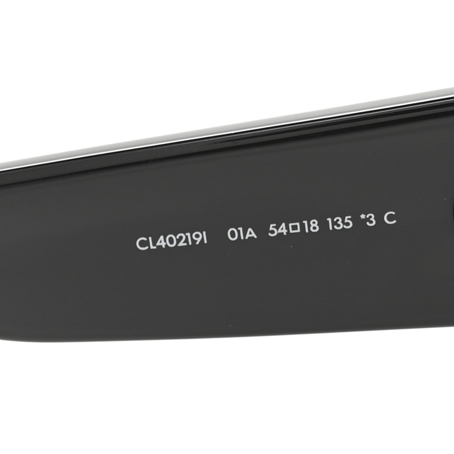 Celine Acetate Polarized Square Sunglasses CL40219I Black 5 of 8