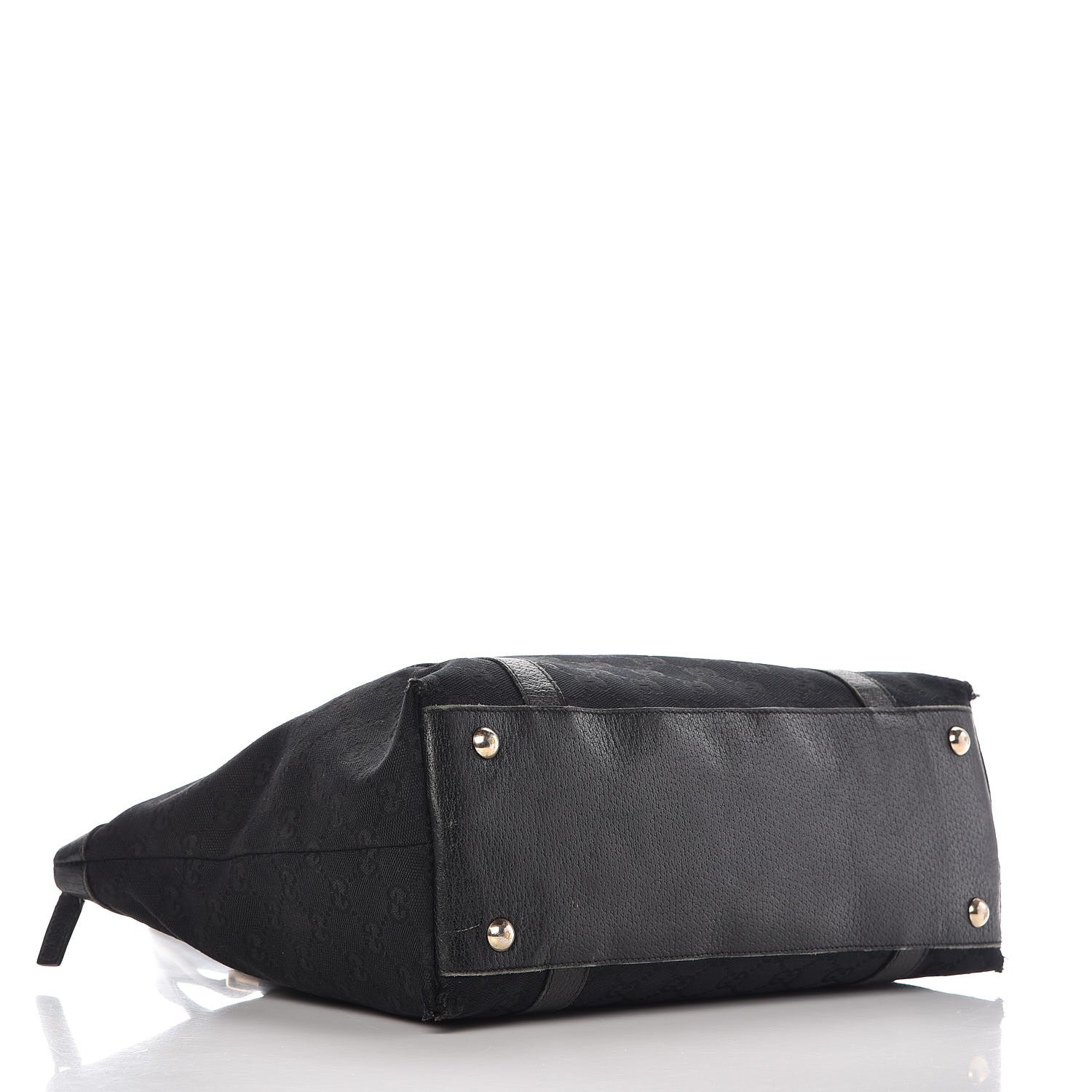 Gucci Monogram Medium Abbey Tote Black 4 of 19