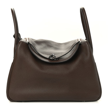 Hermes Taurillon Clemence Lindy 34 Cacao 1 of 11