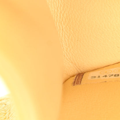 Chanel Caviar Quilted Mini Sweet Classic Flap Yellow 9 of 10