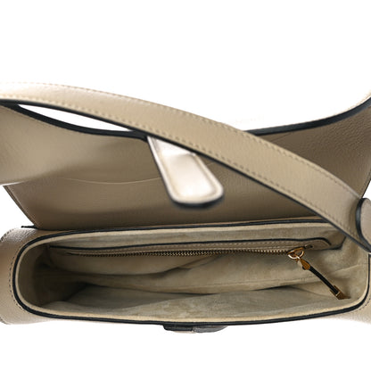 Christian Dior Calfskin Saddle Bag Taupe 7 of 11