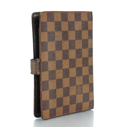 Louis Vuitton Damier Ebene Medium Ring Agenda Cover 3 of 12
