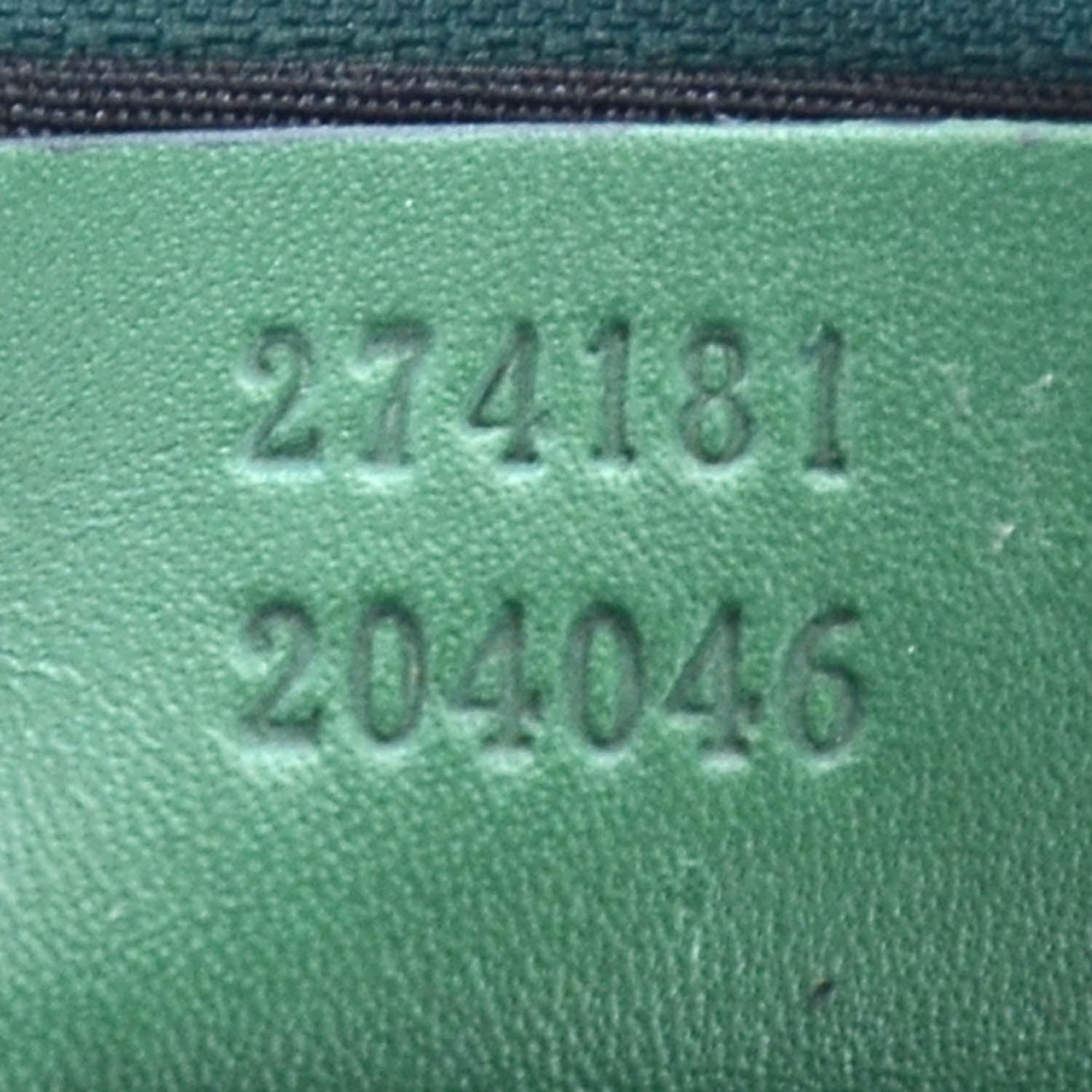 Gucci Guccissima Wristlet Green 7 of 10