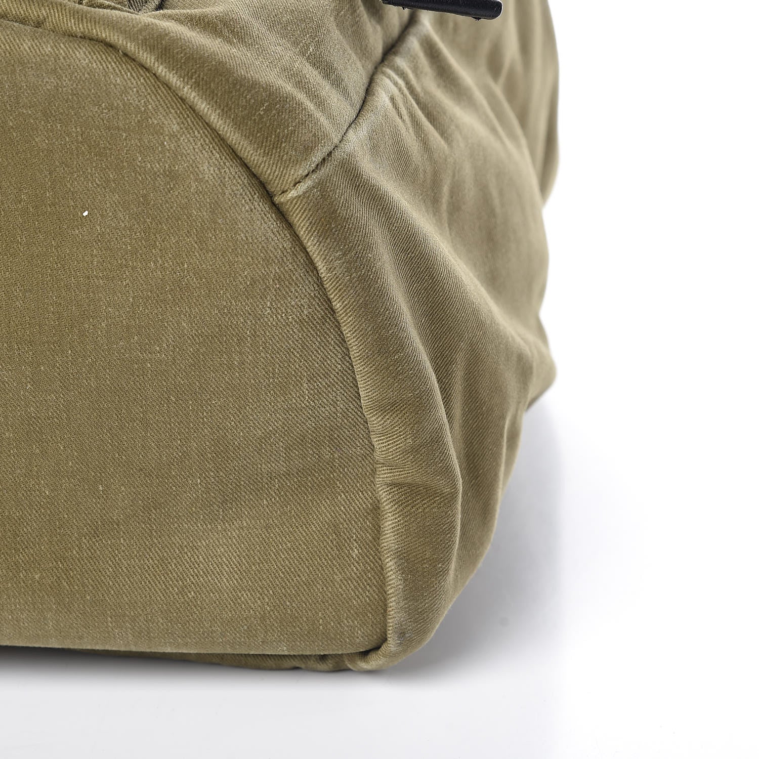 Saint Laurent Gabardine Noe Backpack Khaki 12 of 12
