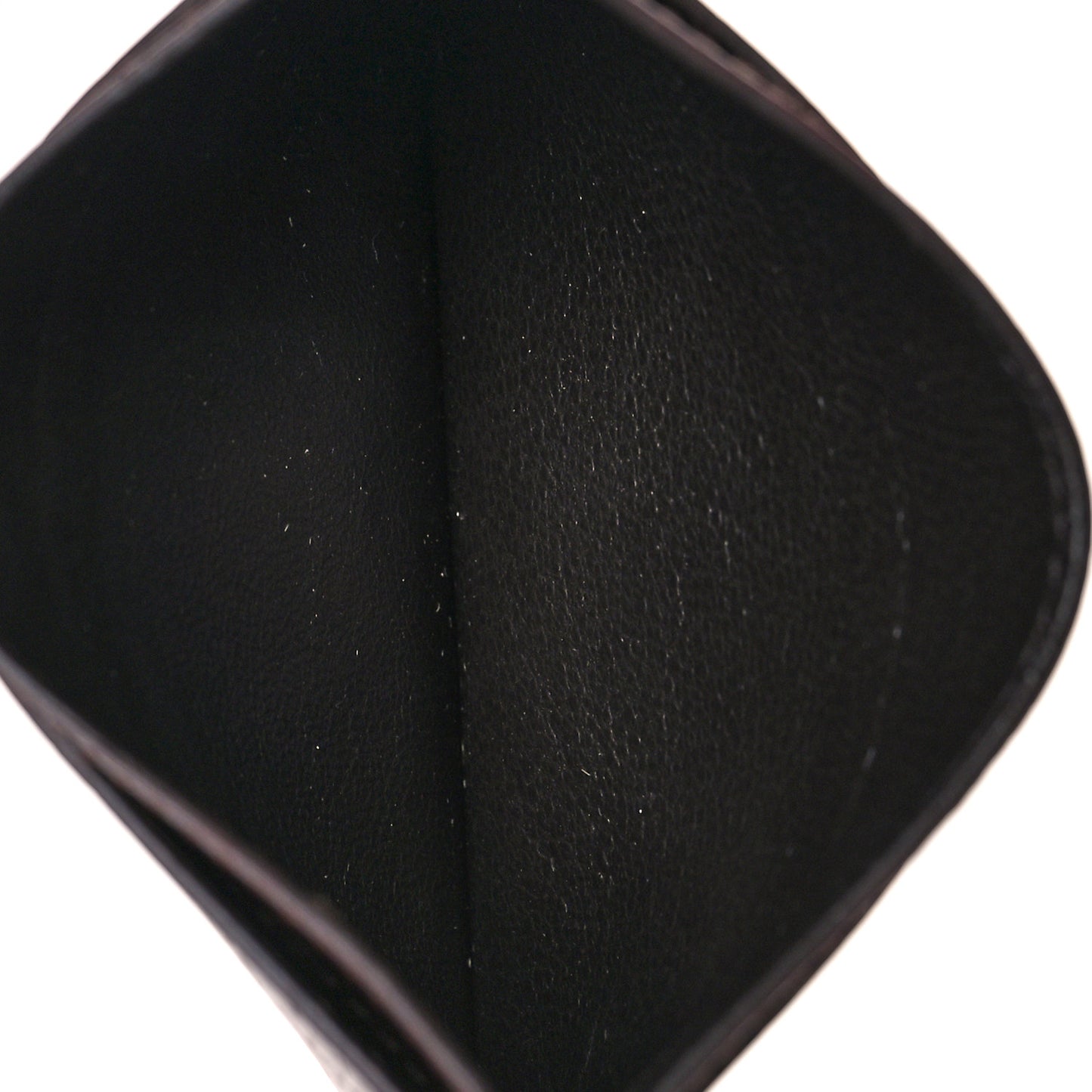 Calfskin GG Card Holder Burgundy