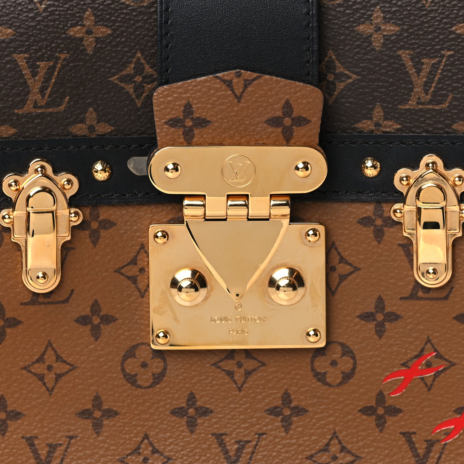 Louis Vuitton Reverse Monogram Trunk Clutch 8 of 9