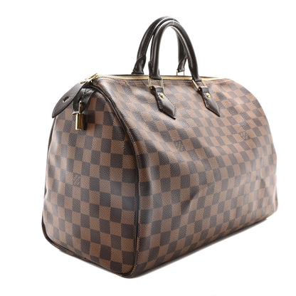 Louis Vuitton Damier Ebene Speedy 35 3 of 10