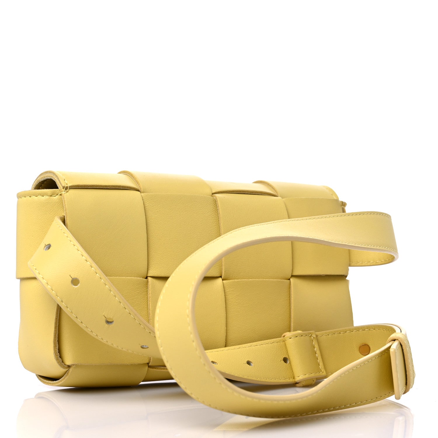 Bottega Veneta Nappa Maxi Intreccio The Belt Cassette Bag Butter 3 of 13