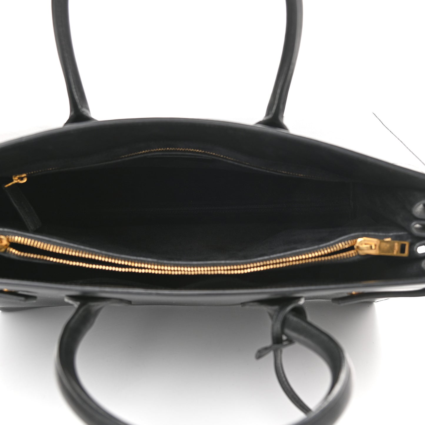 Calfskin Large Sac De Jour Carryall Black