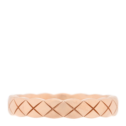Chanel 18K Beige Gold Mini Coco Crush Ring 48 4.5 1 of 5