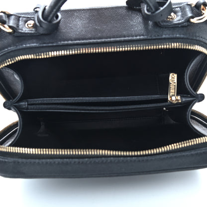 Chanel Caviar Quilted Medium CC Filigree Vanity Case Black 5 of 9