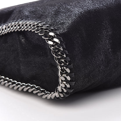 Stella McCartney Shaggy Deer Falabella Fold Over Tote Black 8 of 9