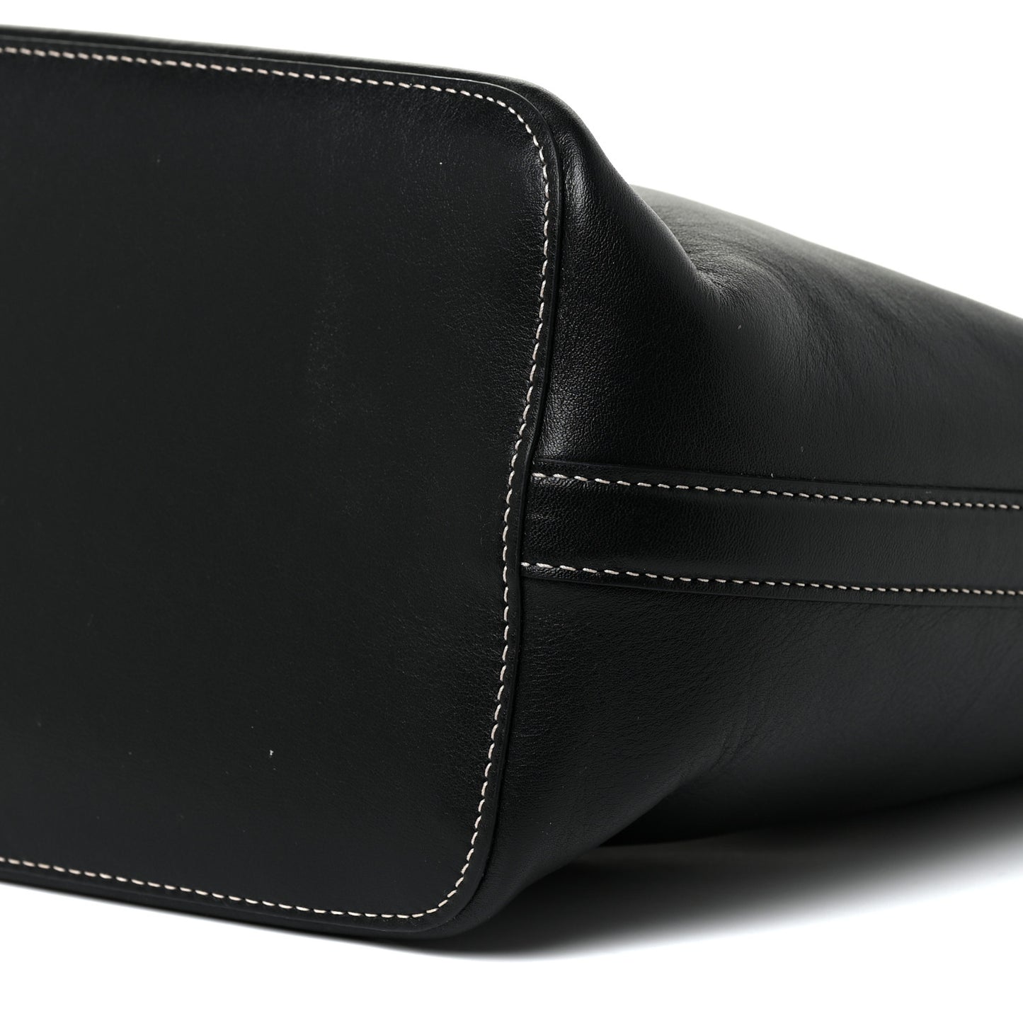 Calfskin Small The Bow Bag Black