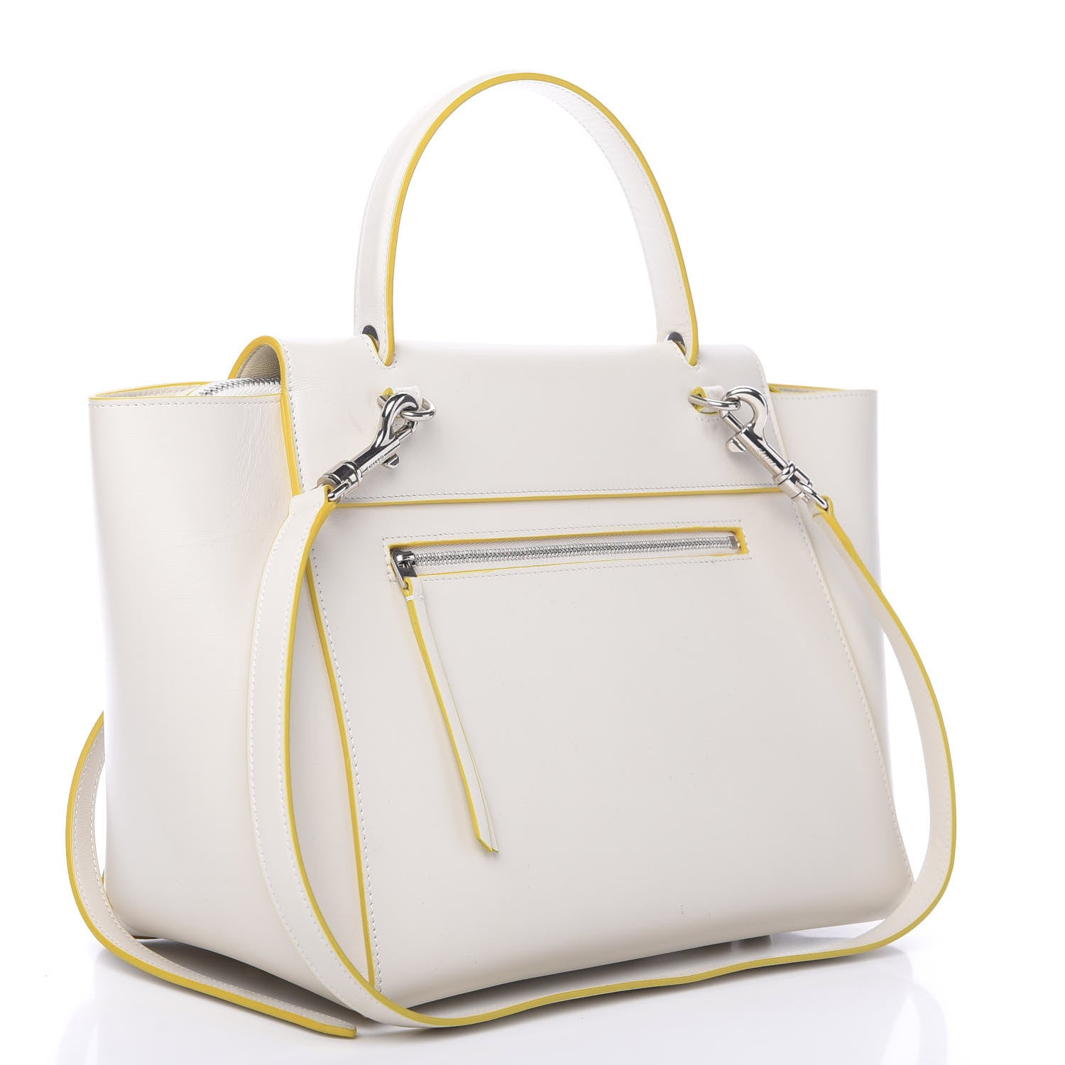 Celine Smooth Calfskin Small Belt Bag White 2 of 10