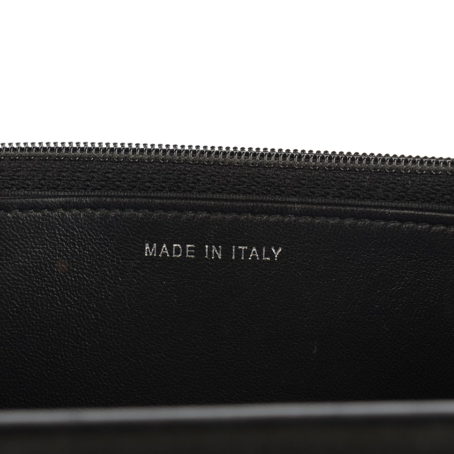 Lambskin Quilted Boy Wallet On Chain WOC Black