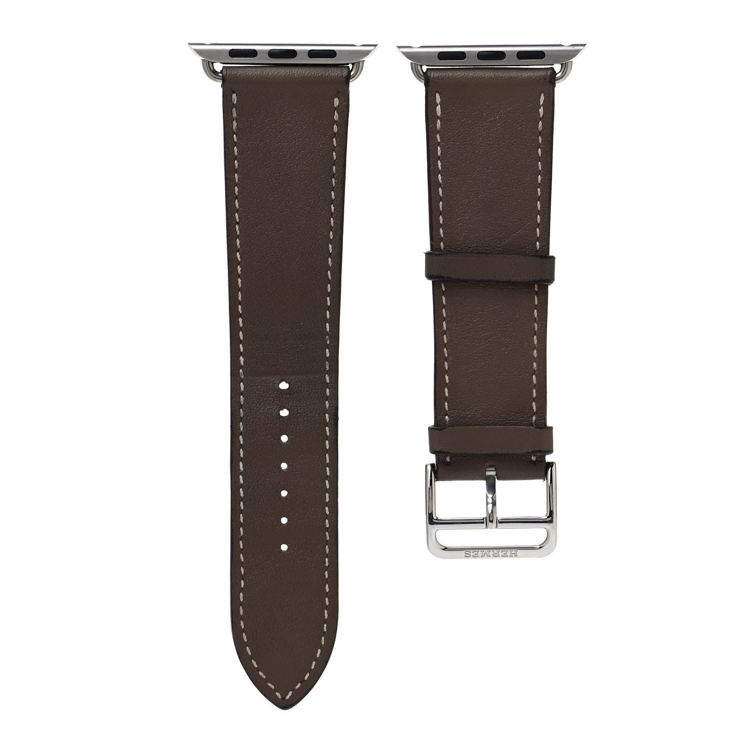 Hermes Swift 42mm Apple Watch Band Etoupe 1 of 4
