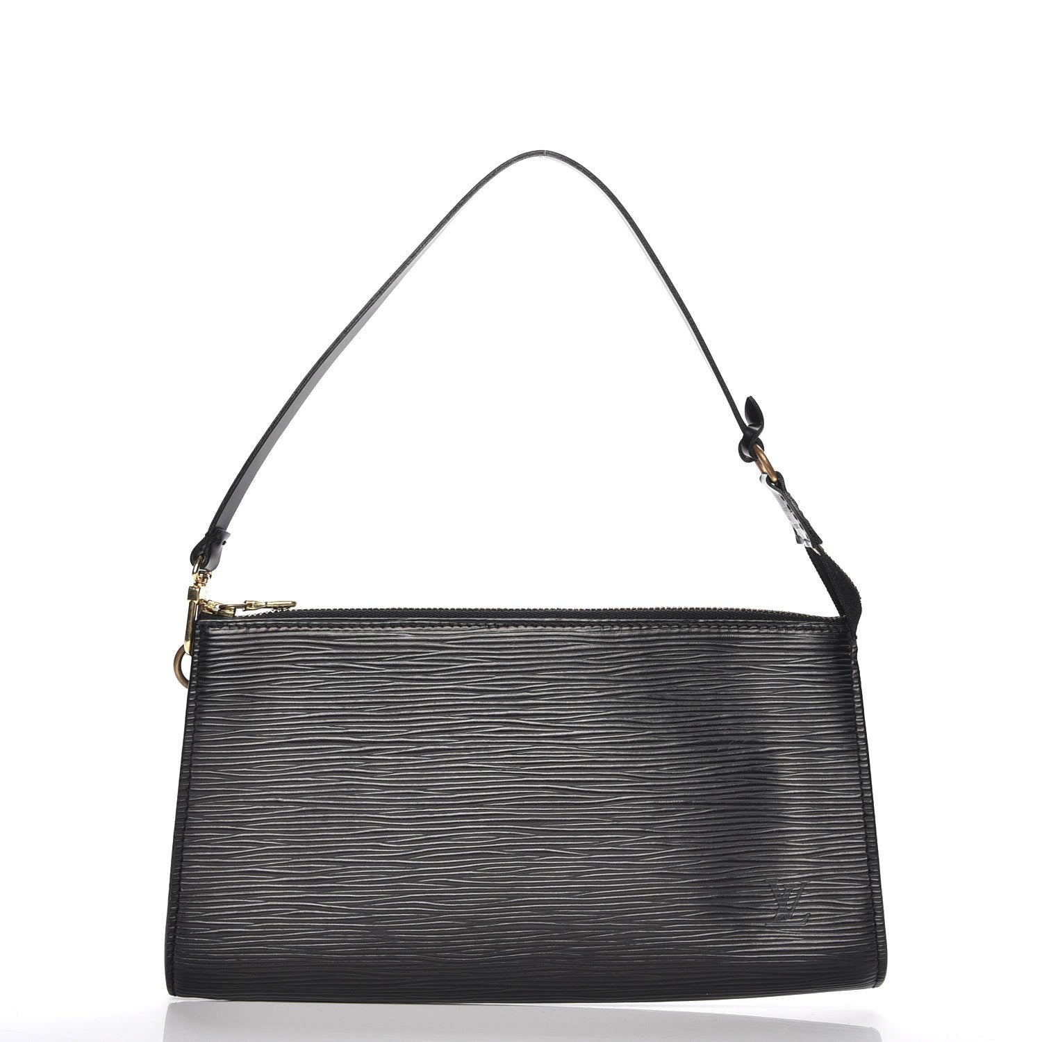 Louis Vuitton Epi Pochette Accessories 24 Black 1 of 7