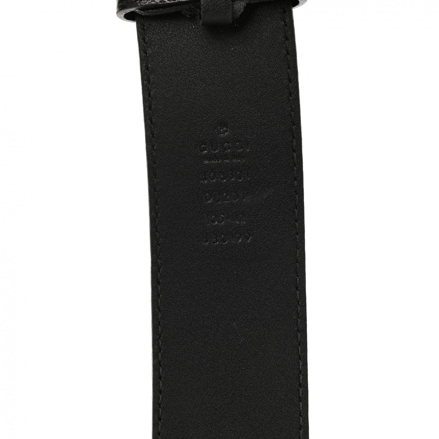 Textured Calfskin Double G 40mm Belt 105 42 Black