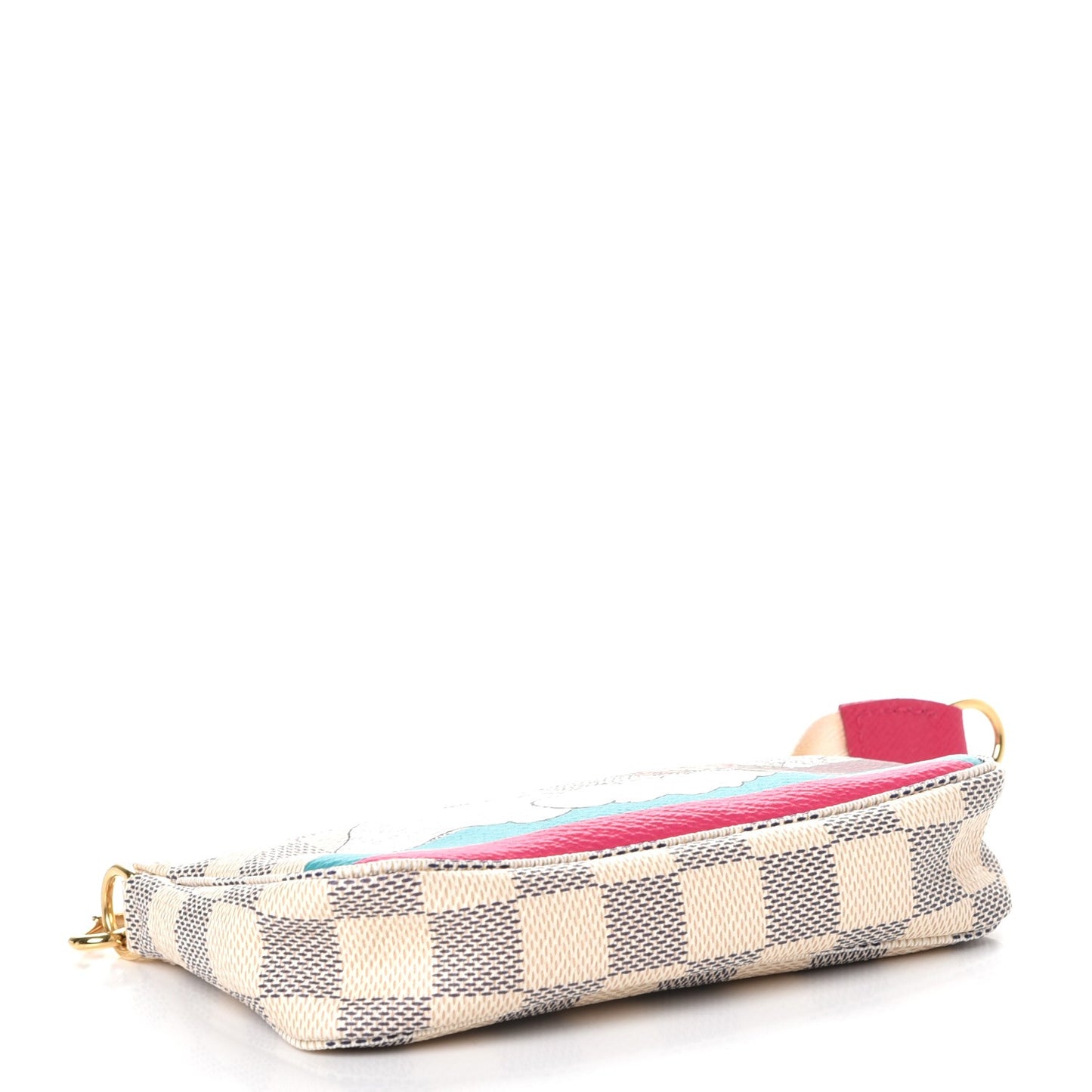 Damier Azur 2015 Christmas Animation Mini Pochette Accessories