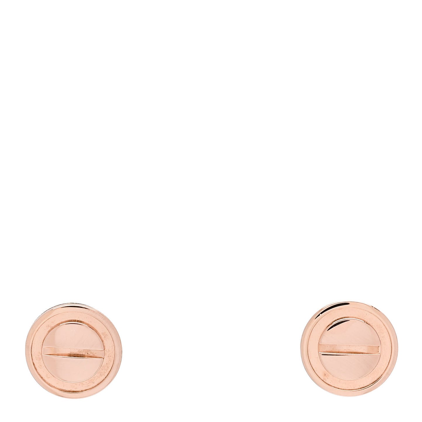 18K Pink Gold LOVE Earrings