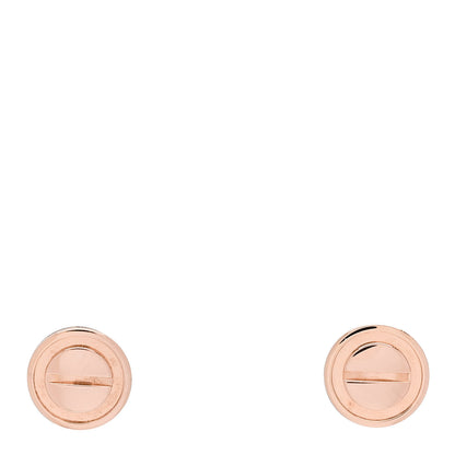 Cartier 18K Pink Gold LOVE Earrings 1 of 5