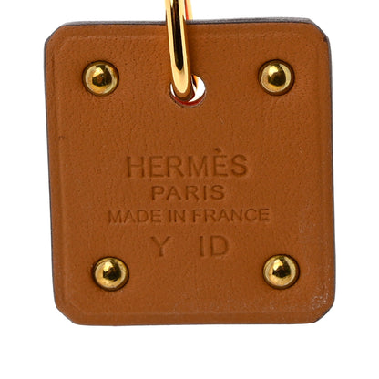 Hermes Gold Plated Swift As De Coeur Necklace 5 of 7
