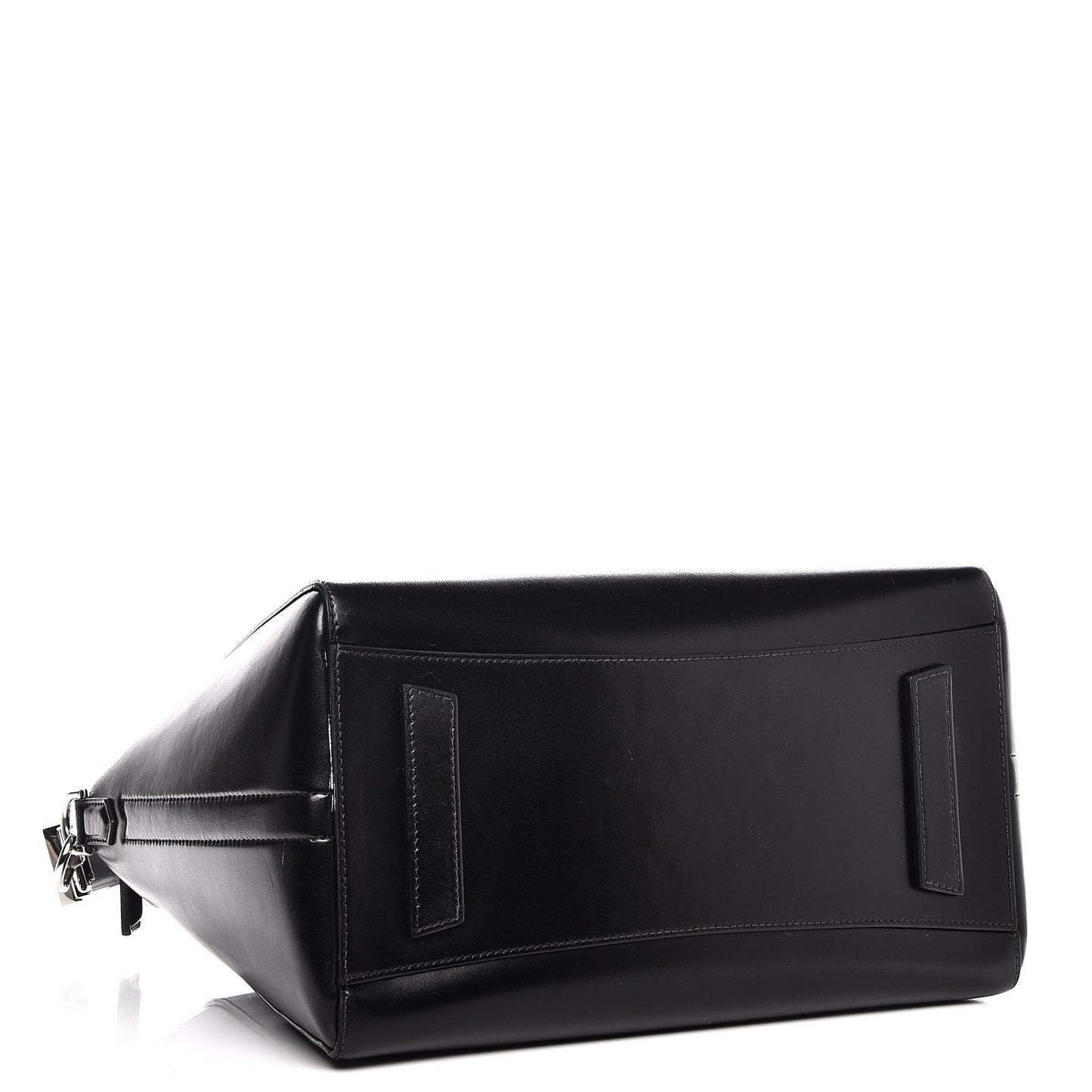 Shiny Lord Calfskin Medium Antigona Black