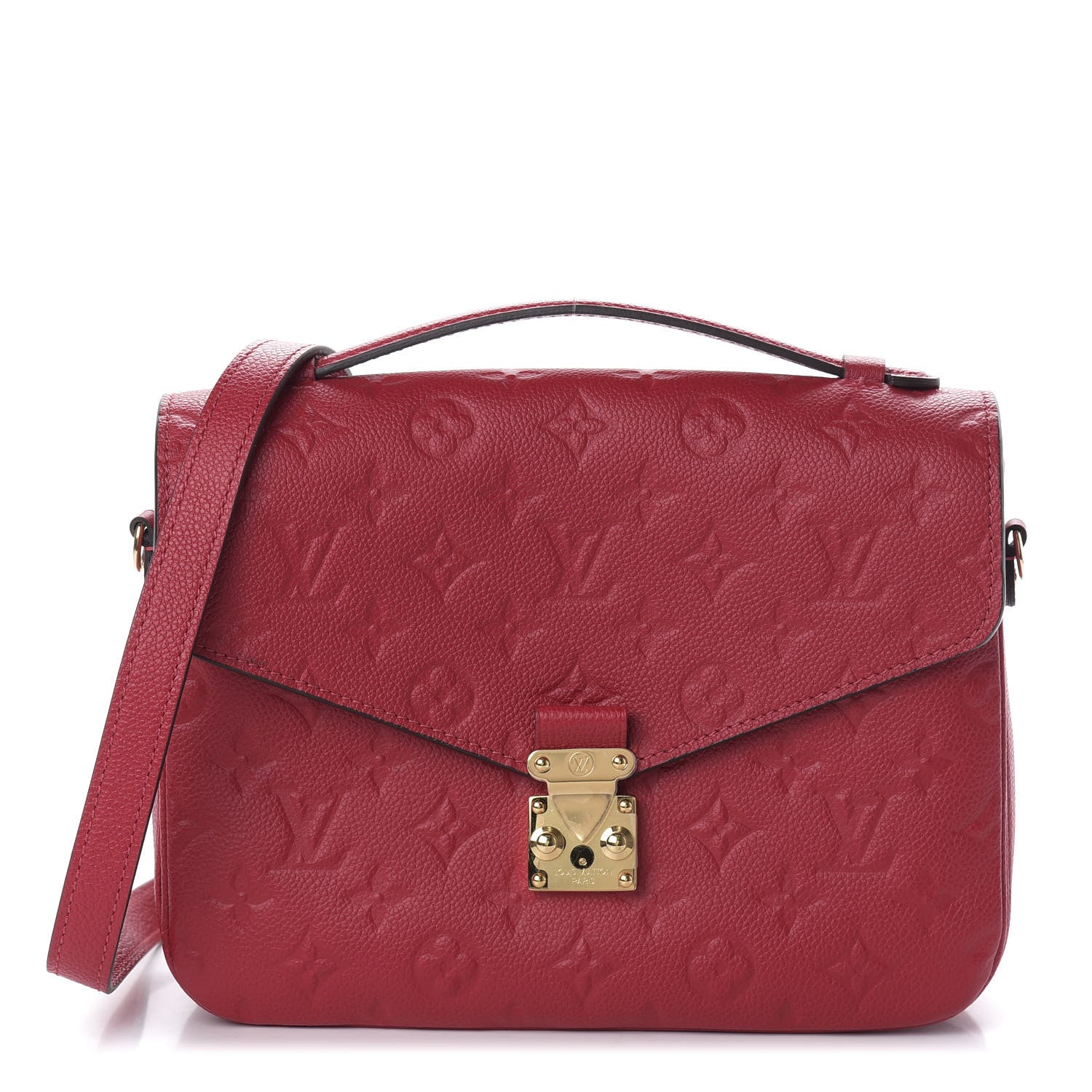 Louis Vuitton Empreinte Pochette Metis Scarlet 1 of 9