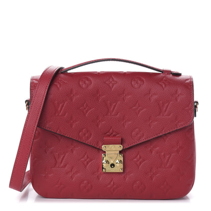 Louis Vuitton Empreinte Pochette Metis Scarlet 1 of 9