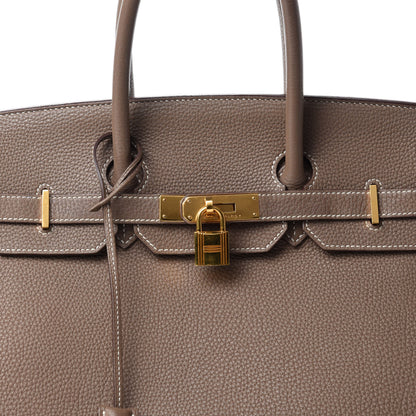 Hermes Togo Birkin 35 Etoupe 18 of 18
