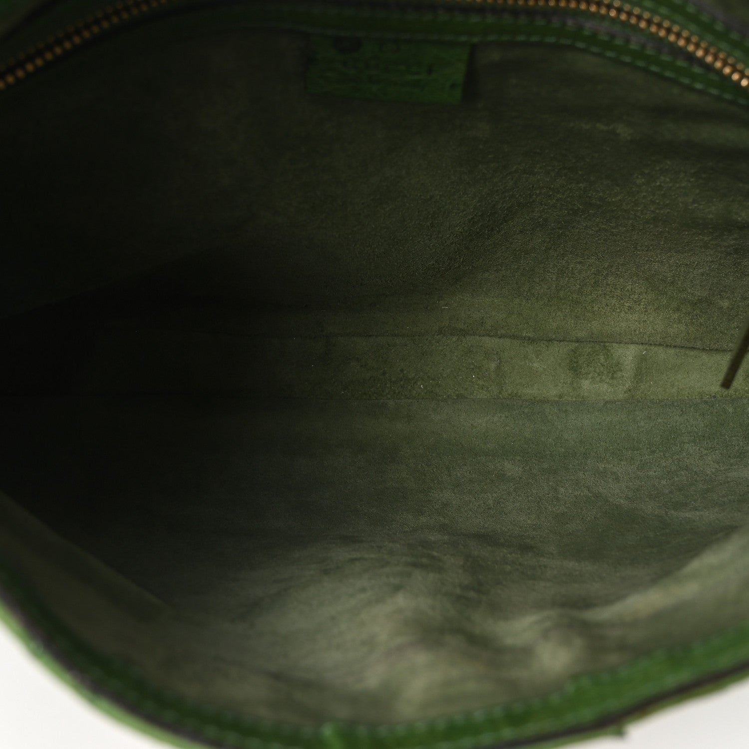 Gucci Ostrich Small Jackie O Hobo Green 5 of 10