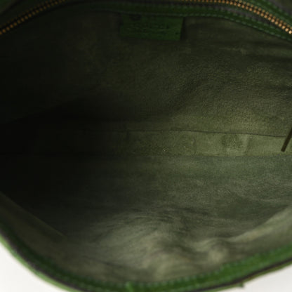 Gucci Ostrich Small Jackie O Hobo Green 5 of 10