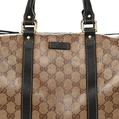 Gucci Crystal Monogram Medium Joy Boston Dark Brown 8 of 10
