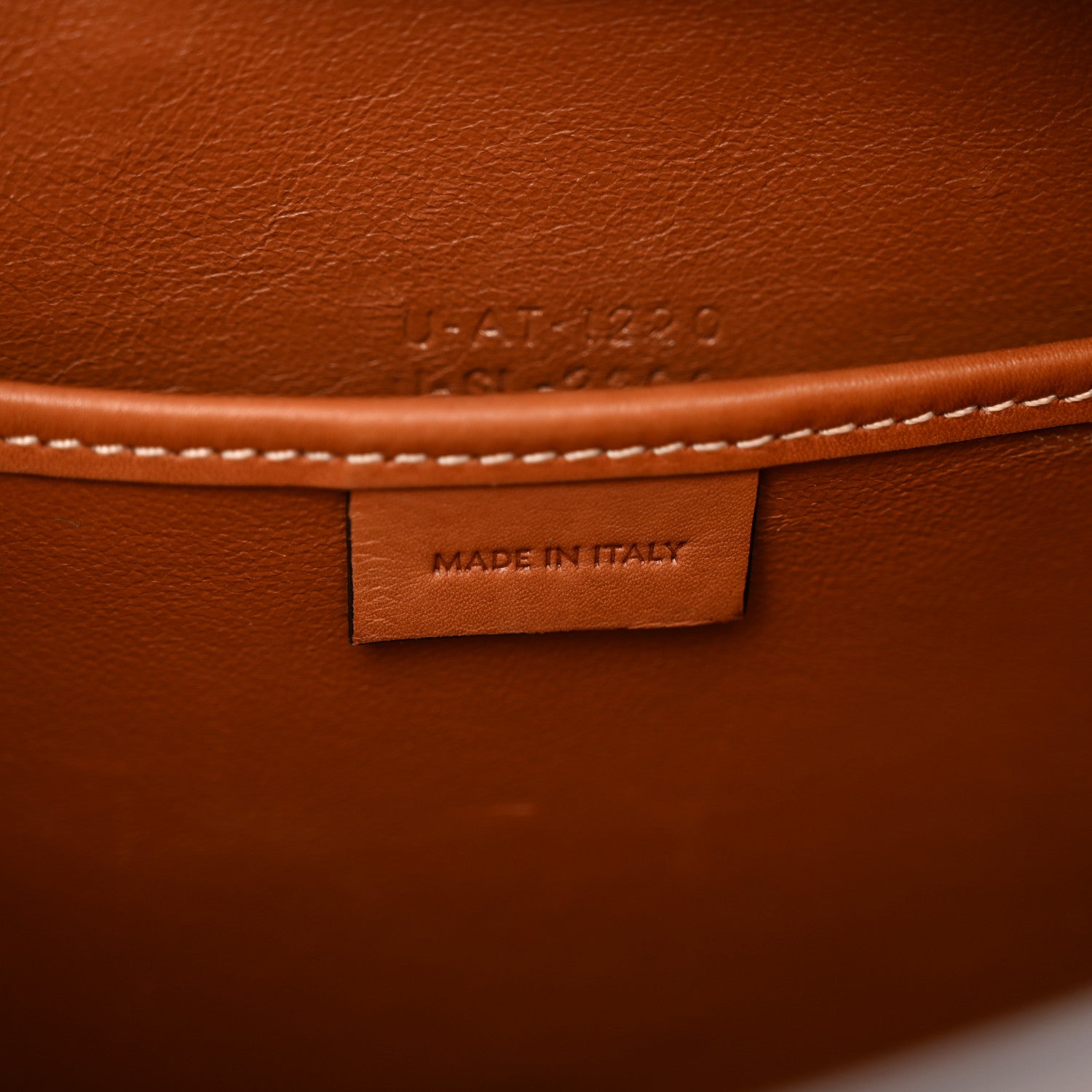 Celine Smooth Calfskin Tweed Nano Luggage Tan 7 of 13