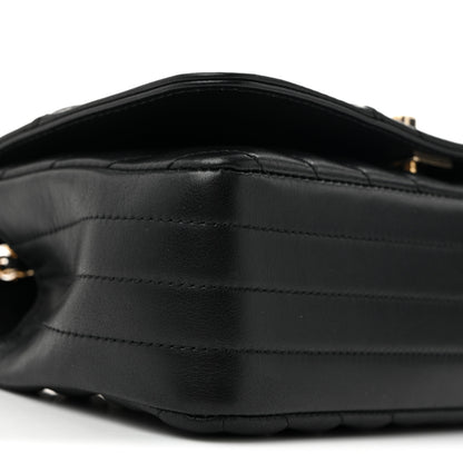 Chanel Calfskin Chevron Quilted Mini Statement Flap Black 9 of 13