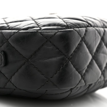 Chanel Aged Calfskin Quilted Mini Reissue Camera Case Black 9 of 10