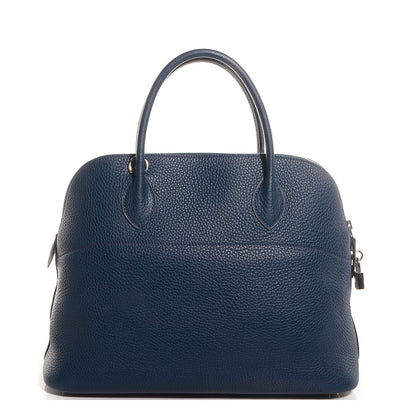 Hermes Taurillon Clemence Bolide 35 Bleu De Malte 13 of 19